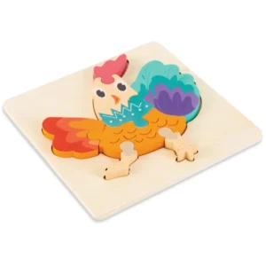 Puzzle en bois 3D de haute qualité pour bébé, jouets éducatifs d'apprentissage précoce.