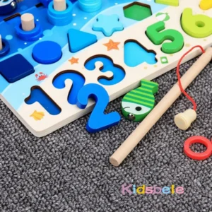 Jouets mathématiques Montessori pour les tout-petits.