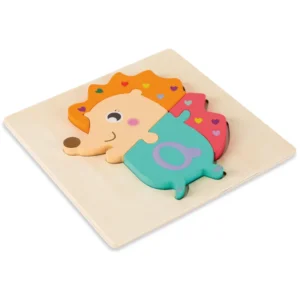 Puzzle en bois 3D de haute qualité pour bébé, jouets éducatifs d'apprentissage précoce.