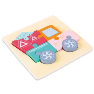 Puzzle en bois 3D de haute qualité pour bébé, jouets éducatifs d'apprentissage précoce.