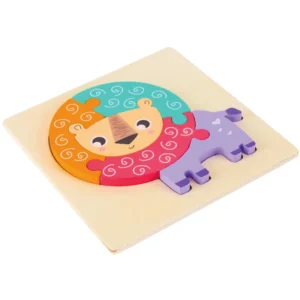 Puzzle en bois 3D de haute qualité pour bébé, jouets éducatifs d'apprentissage précoce.