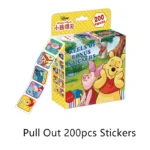 Boîte de 200 Stickers Disney – Winnie l’Ourson et ses Amis