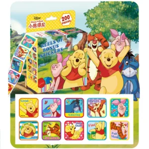 Boîte de 200 Stickers Disney - Winnie l’Ourson et ses Amis