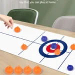🎯 Jeu de Curling Tabletop – Amusement en Famille pour Enfants et Adultes 🏒✨