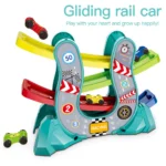 🏎️ Circuit de Course Zig-Zag – Jeu de Voitures Dévalantes pour Enfants 🚦🎉