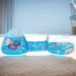 IMBABY 3-en-1 Tente de Jeu pour Enfants – Maison, Tunnel et Piscine à Balles 🎪✨